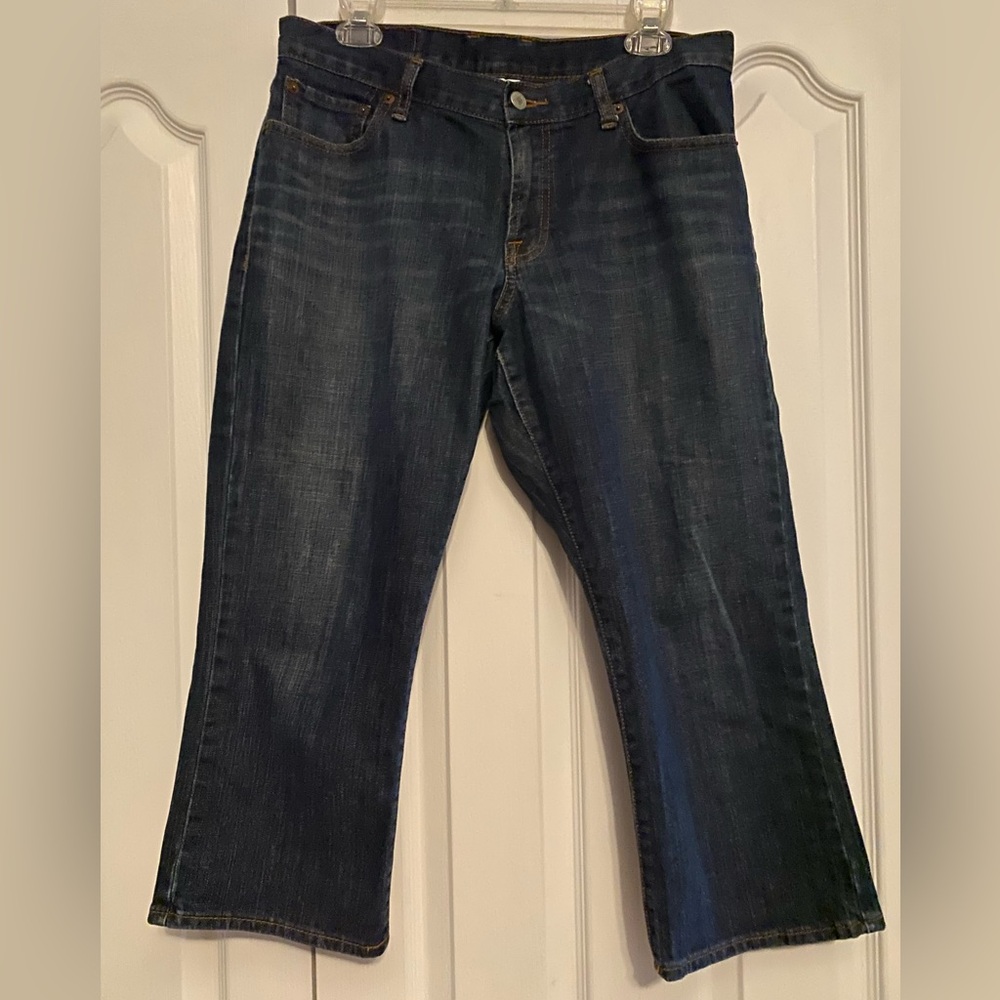 Lucky Brand Blue Cropped denim Classic Style